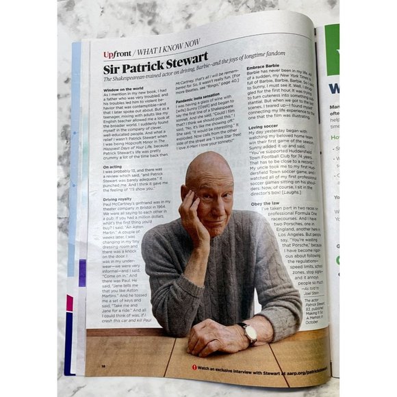 AARP Magazine December 2023 January 2024 Best Places Ringo Starr Patrick Stewart - Picture 5 of 9
